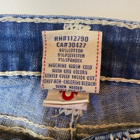 True Religion Johnny super t sz 26 - Picture 8 of 8